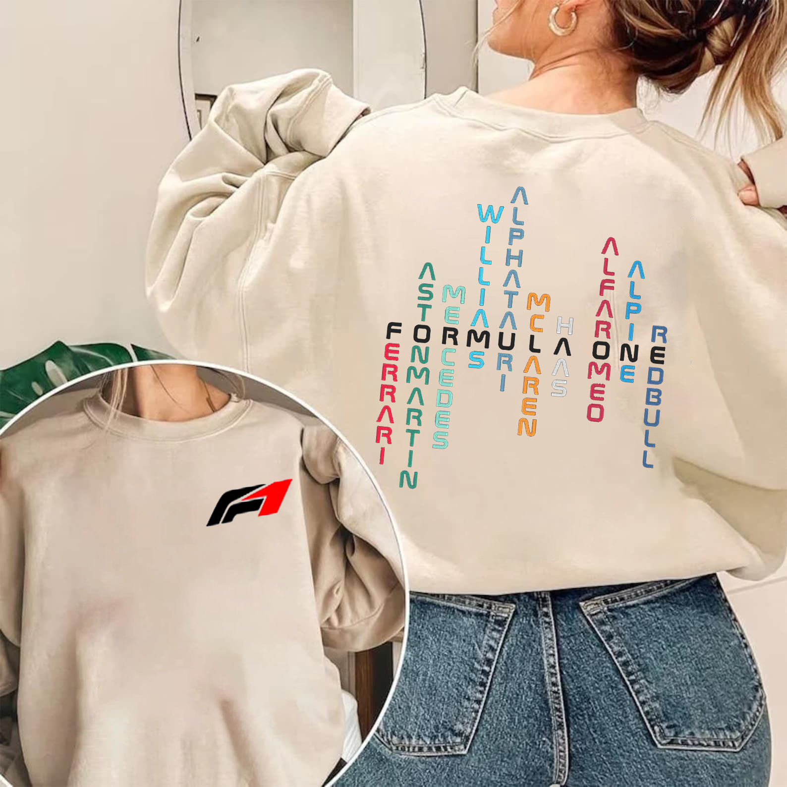 All Teams Formula 1 Unisex 2Sides hoodie