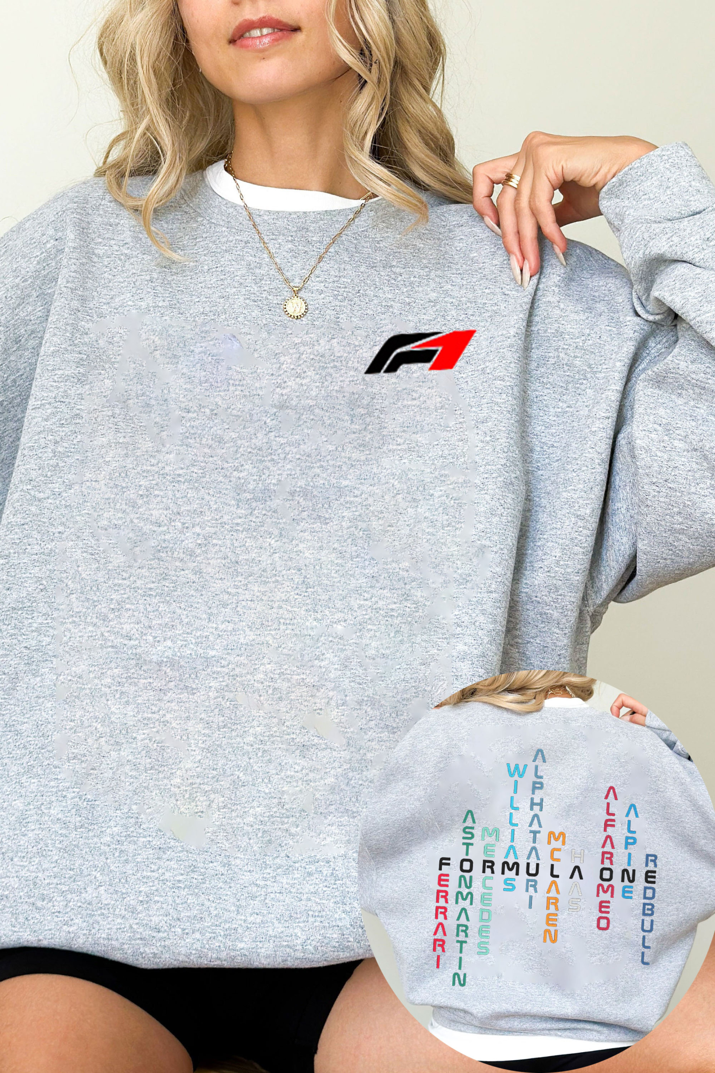 All Teams Formula 1 Unisex 2Sides hoodie