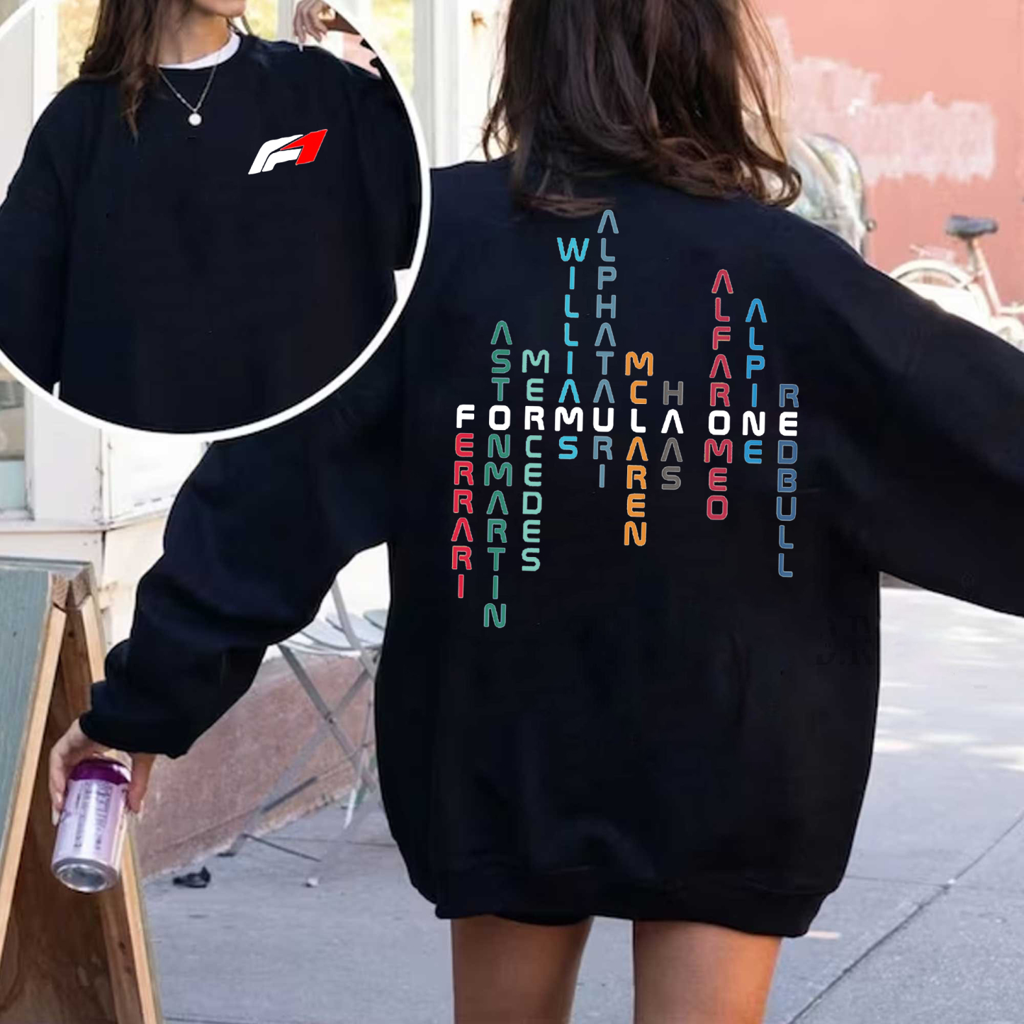 All Teams Formula 1 Unisex 2Sides Tee/Sweatshirt/Hoodie