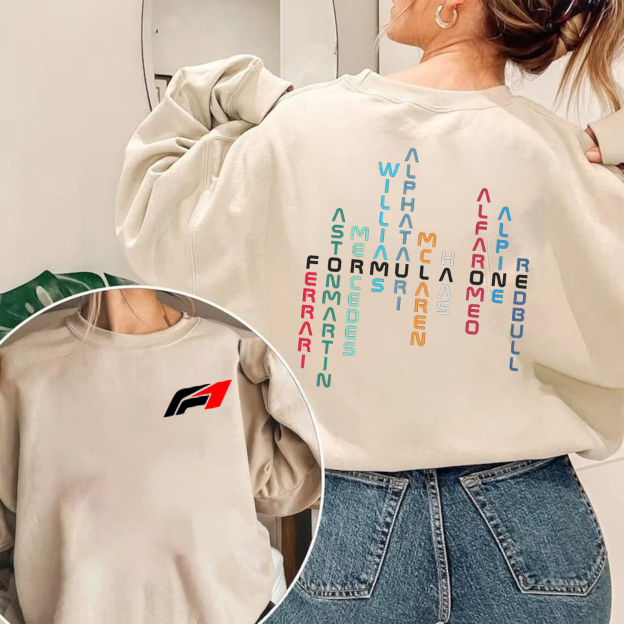 All Teams Formula 1 Unisex 2Sides hoodie