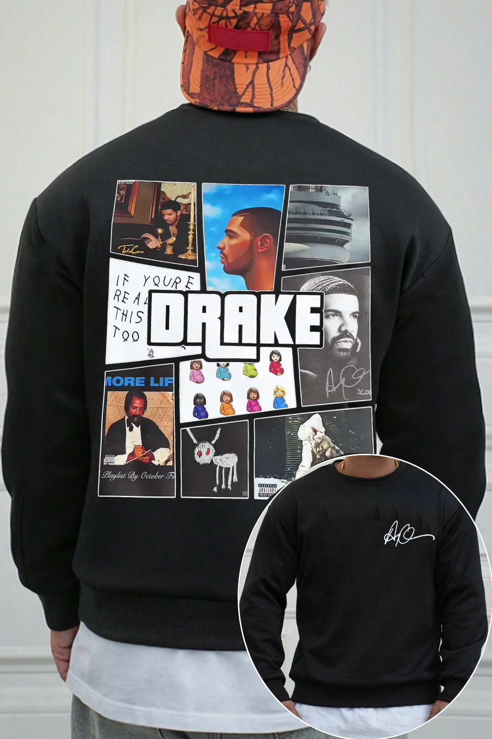 Drake  men's sweatshirt