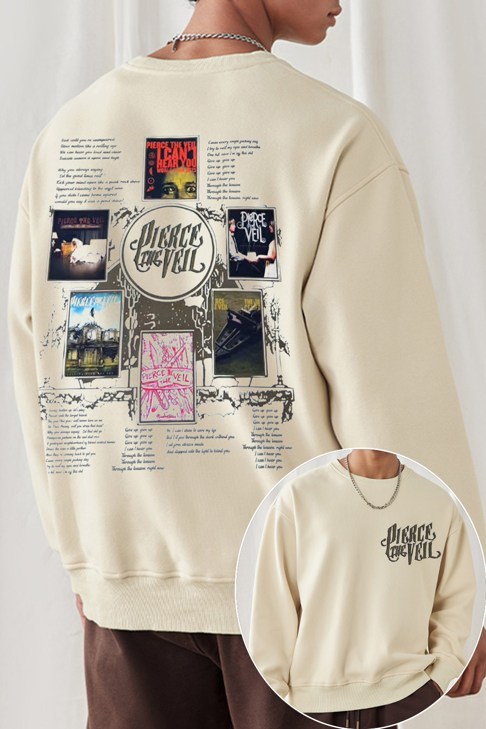 Pierce The Veil's upcoming 2025  Sweatshirt