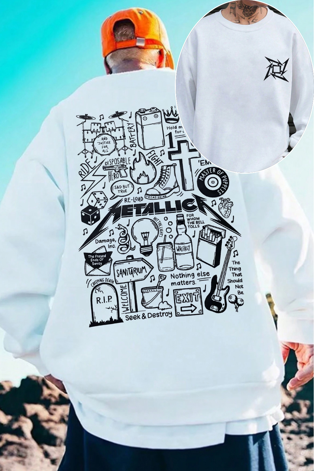 metallicatour sweatshirt