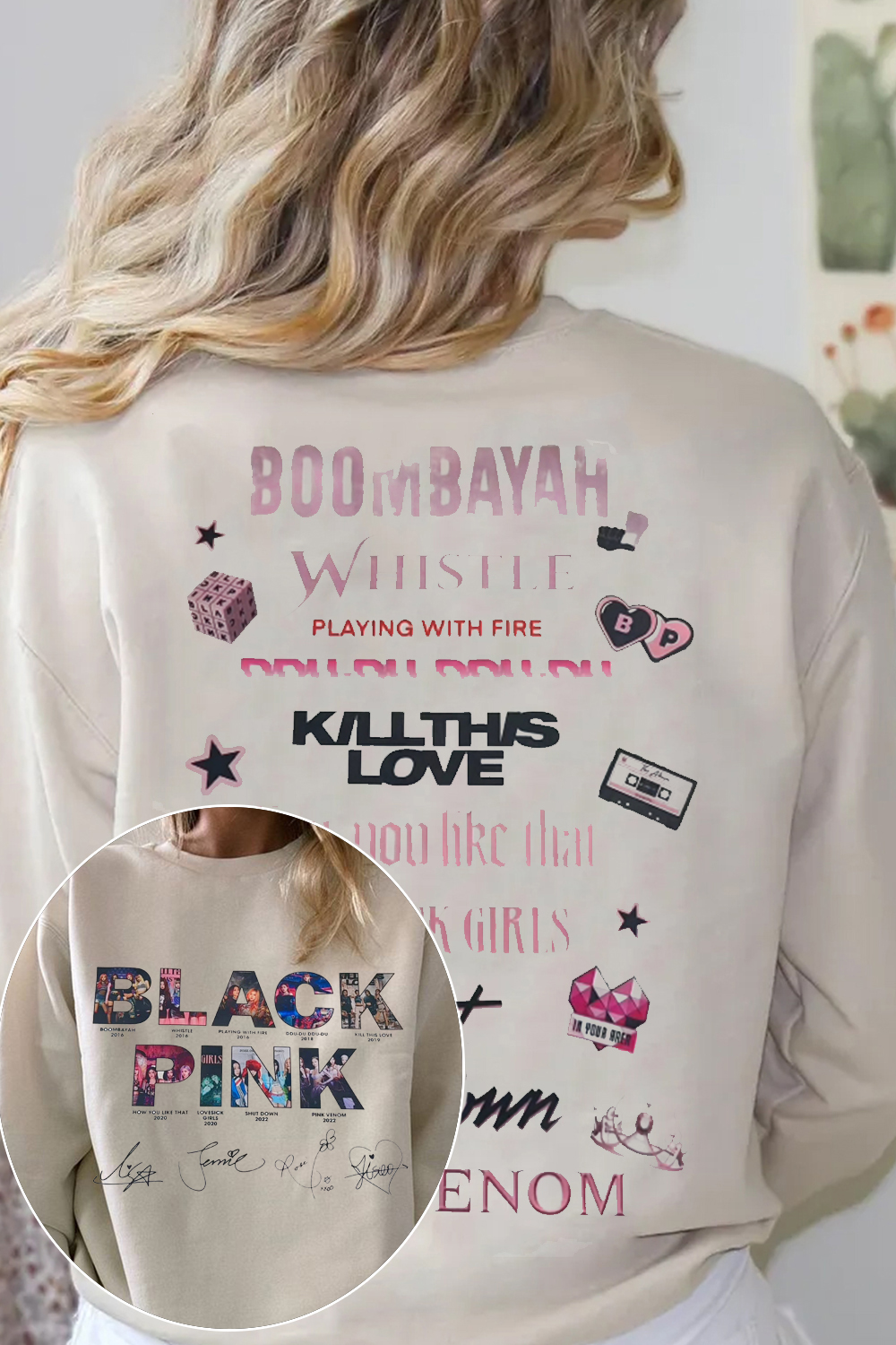 Blackpink concert Sweatshirt