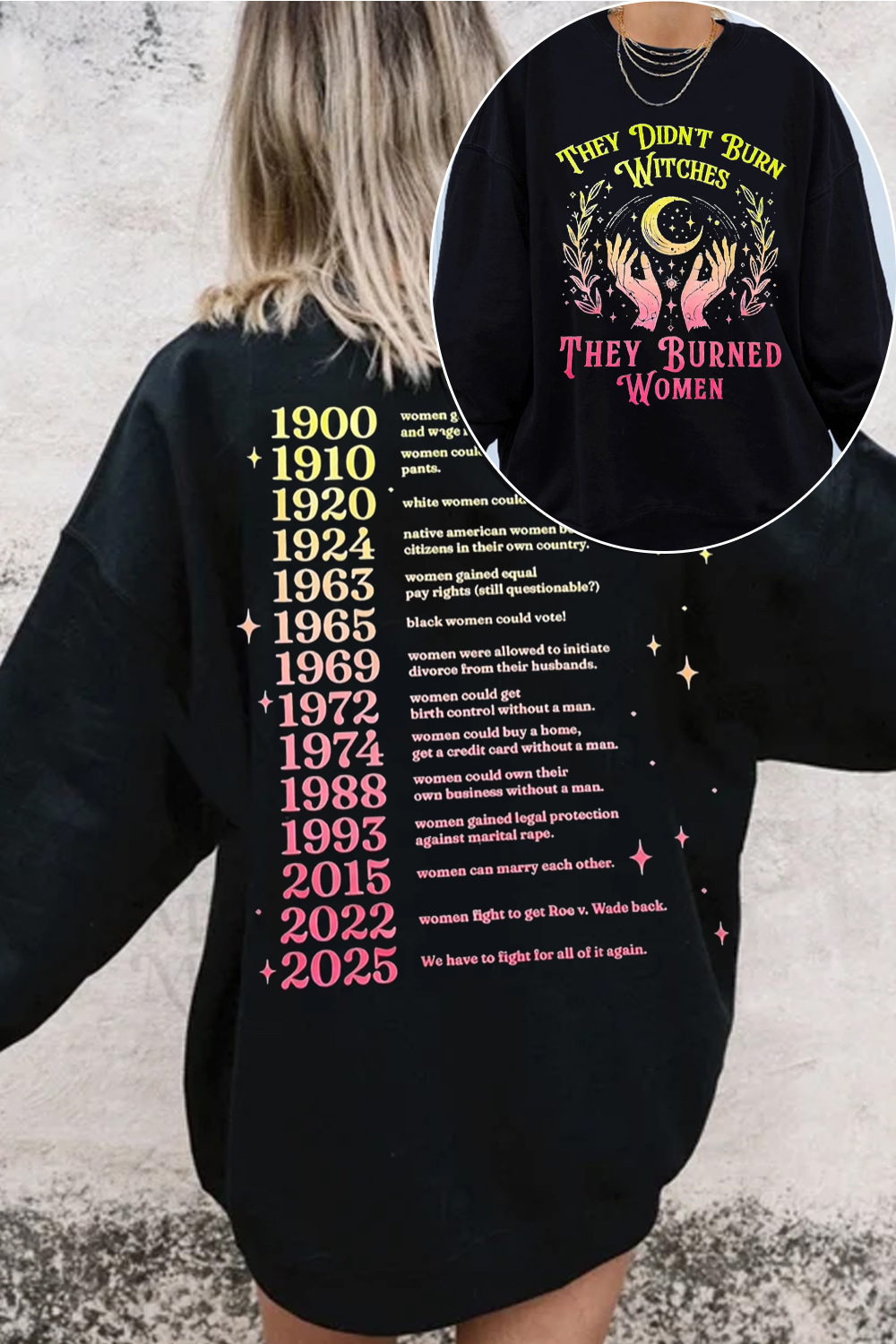 Femalerage womenpower sweatshirt