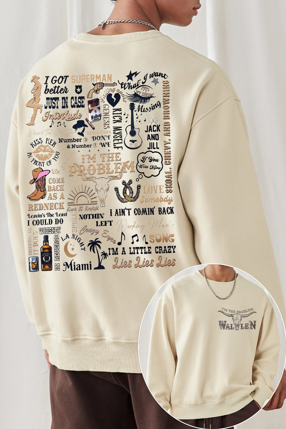 Morgan Ablum sweatshirt For men