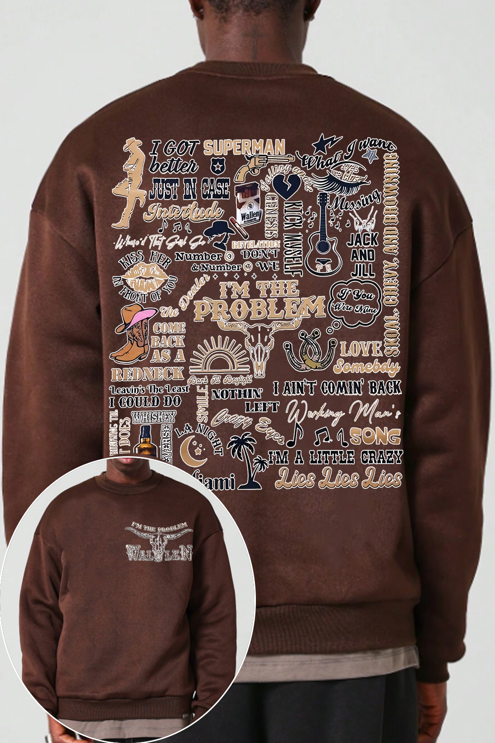 Morgan Ablum sweatshirt For men