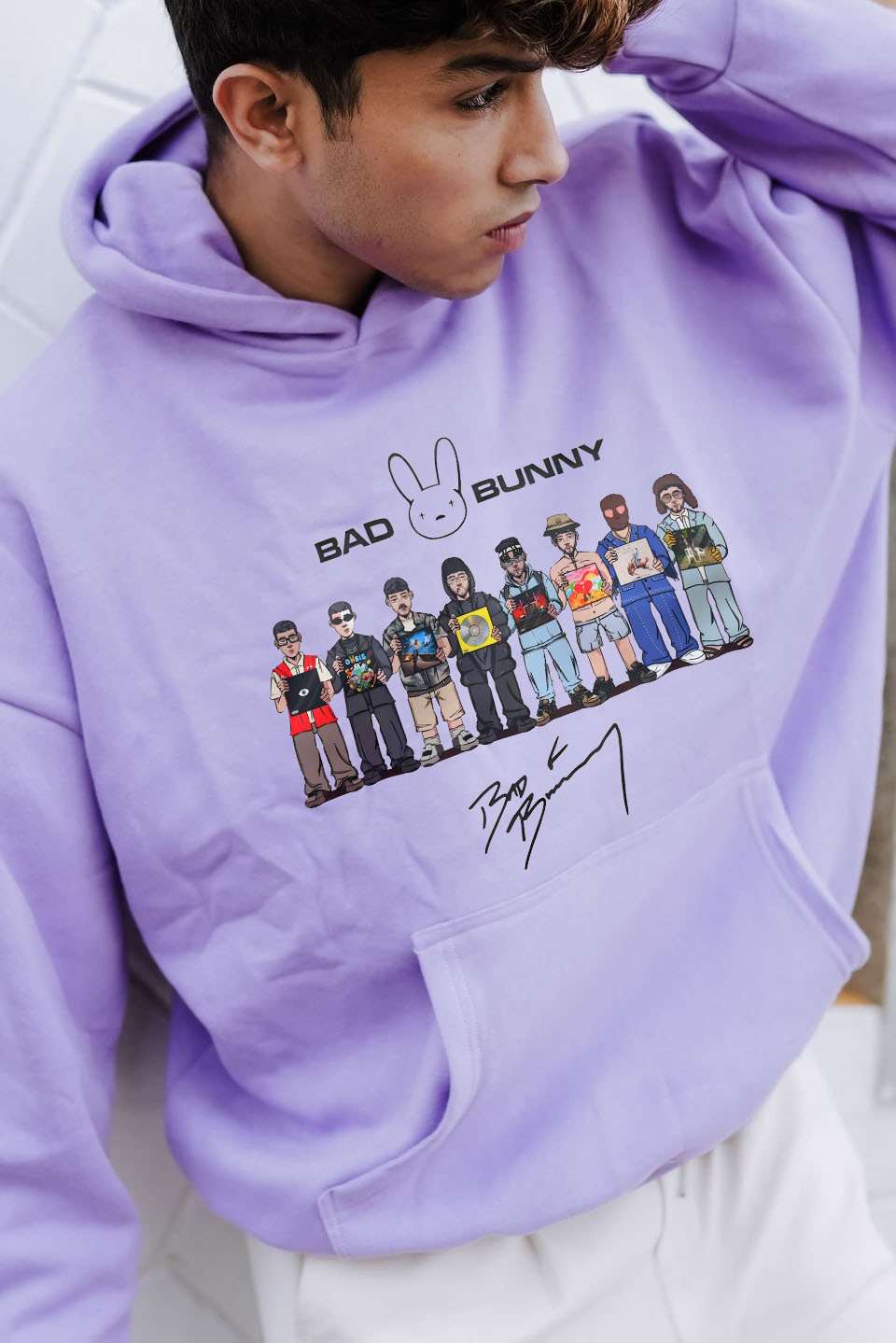 Bad Bunny DTMF Album Merch  Hoodie For Men