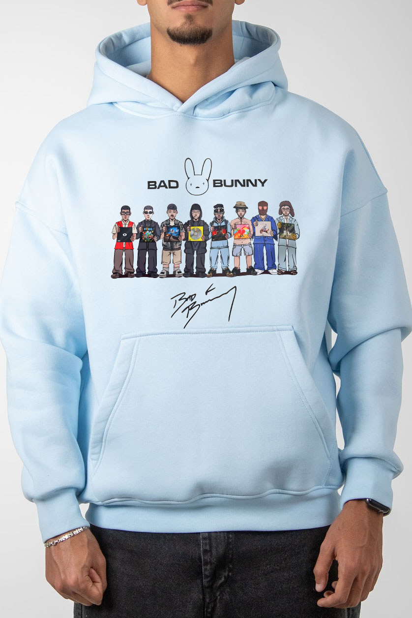 Bad Bunny DTMF Album Merch  Hoodie For Men