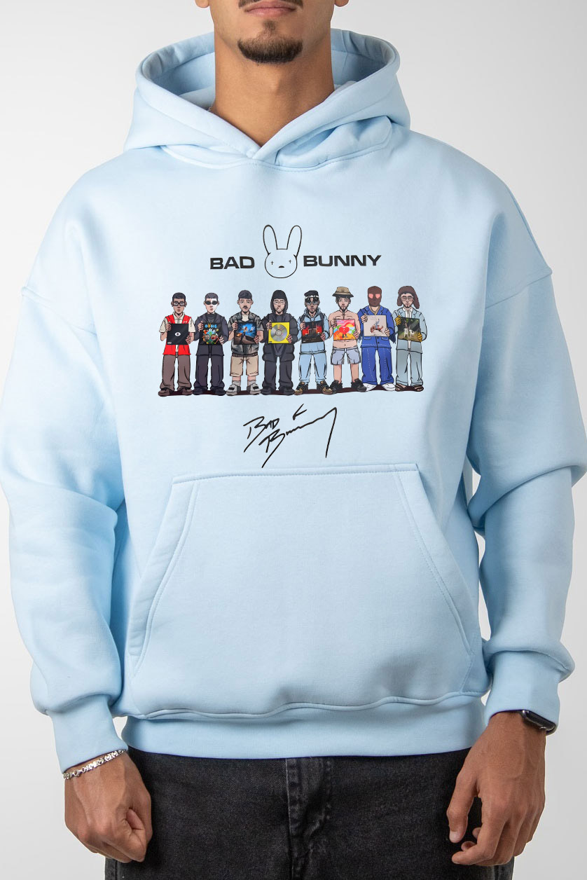 Bad Bunny DTMF Album Merch  Hoodie For Men