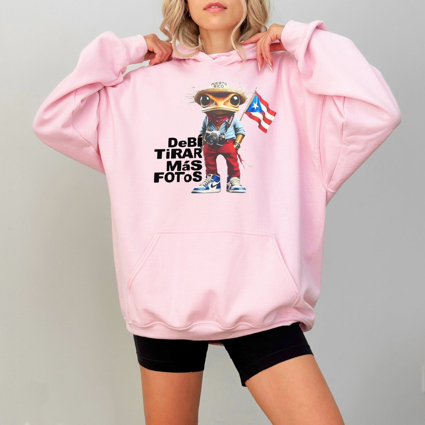 Bad Bunny DTMF Frog Flag Hoodie For Women