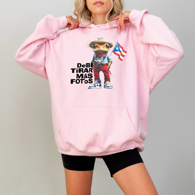 Bad Bunny DTMF Frog Flag Hoodie For Women