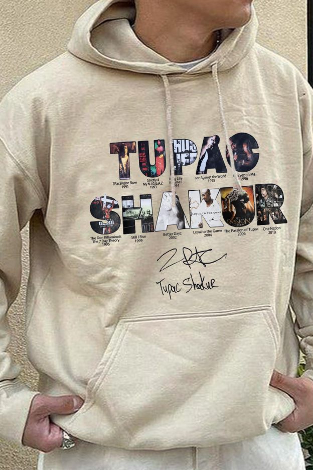 2pacs Hakur Album Hoodie For Men