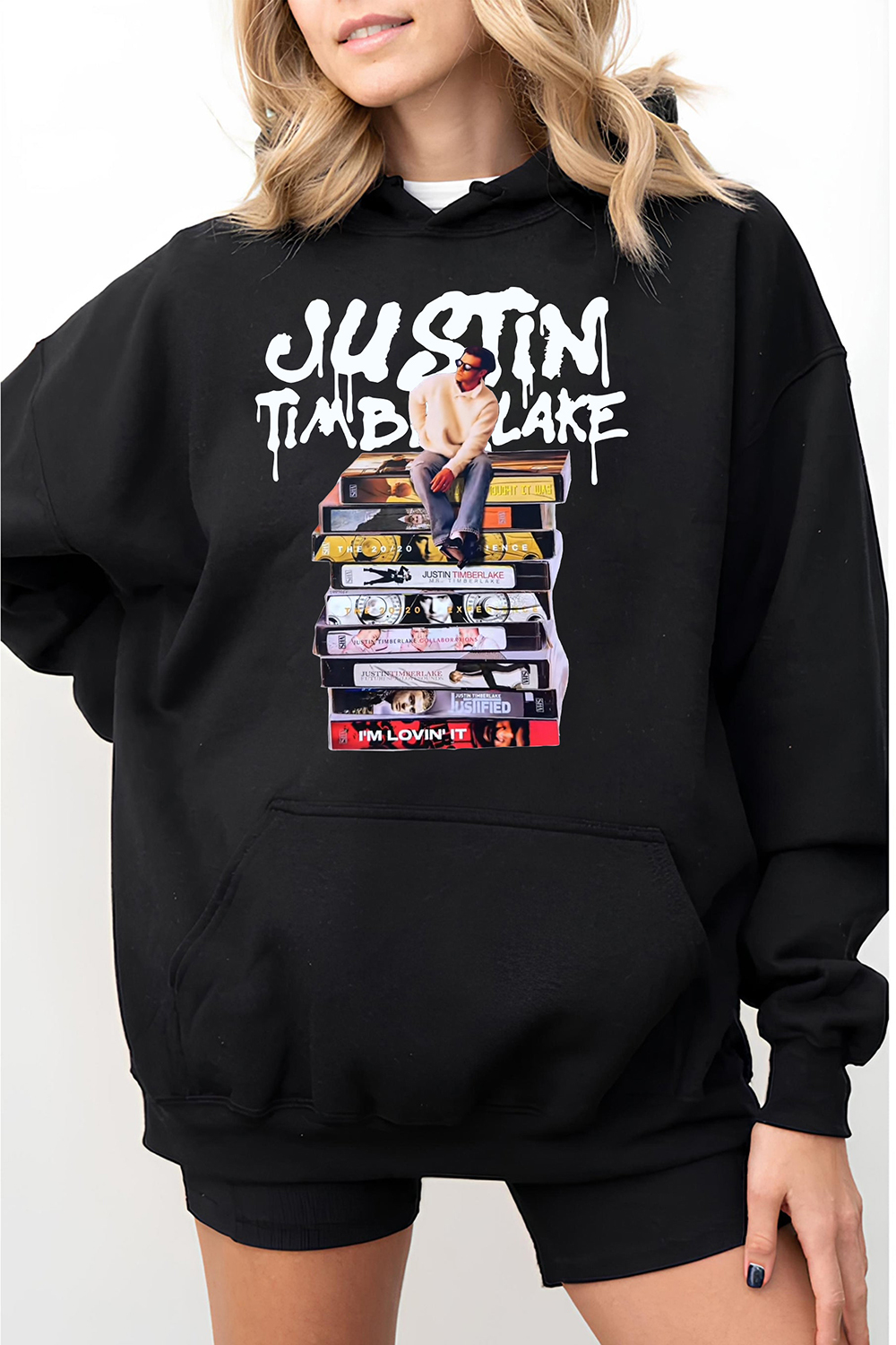 Justin Timberlake Concert Album Hoodie For Women