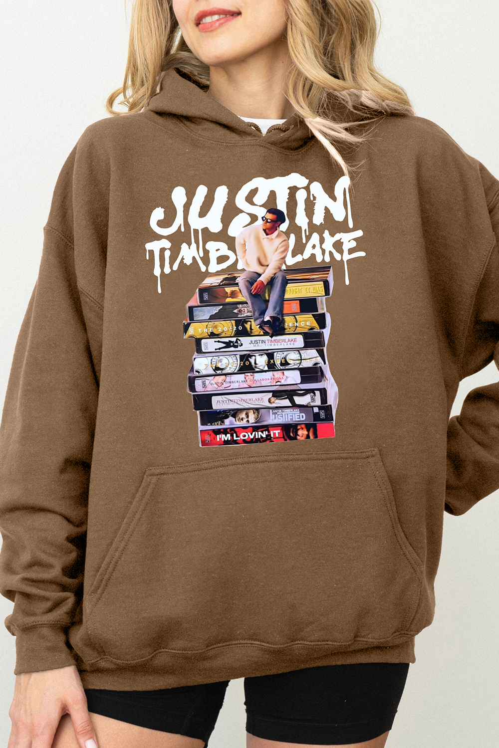 Justin Timberlake Concert Album Hoodie For Women