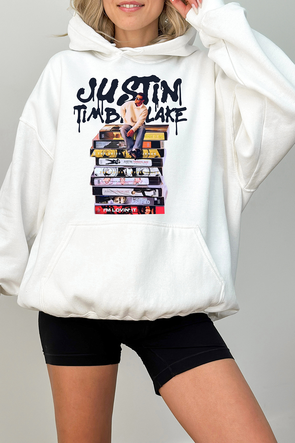 Justin Timberlake Concert Album Hoodie For Women