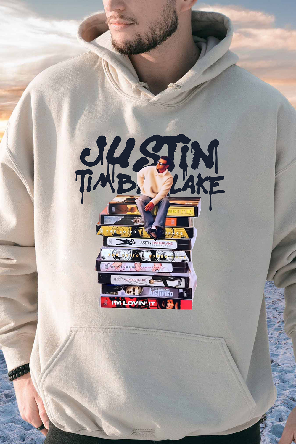 Justin Timberlake Concert Album Hoodie For Men