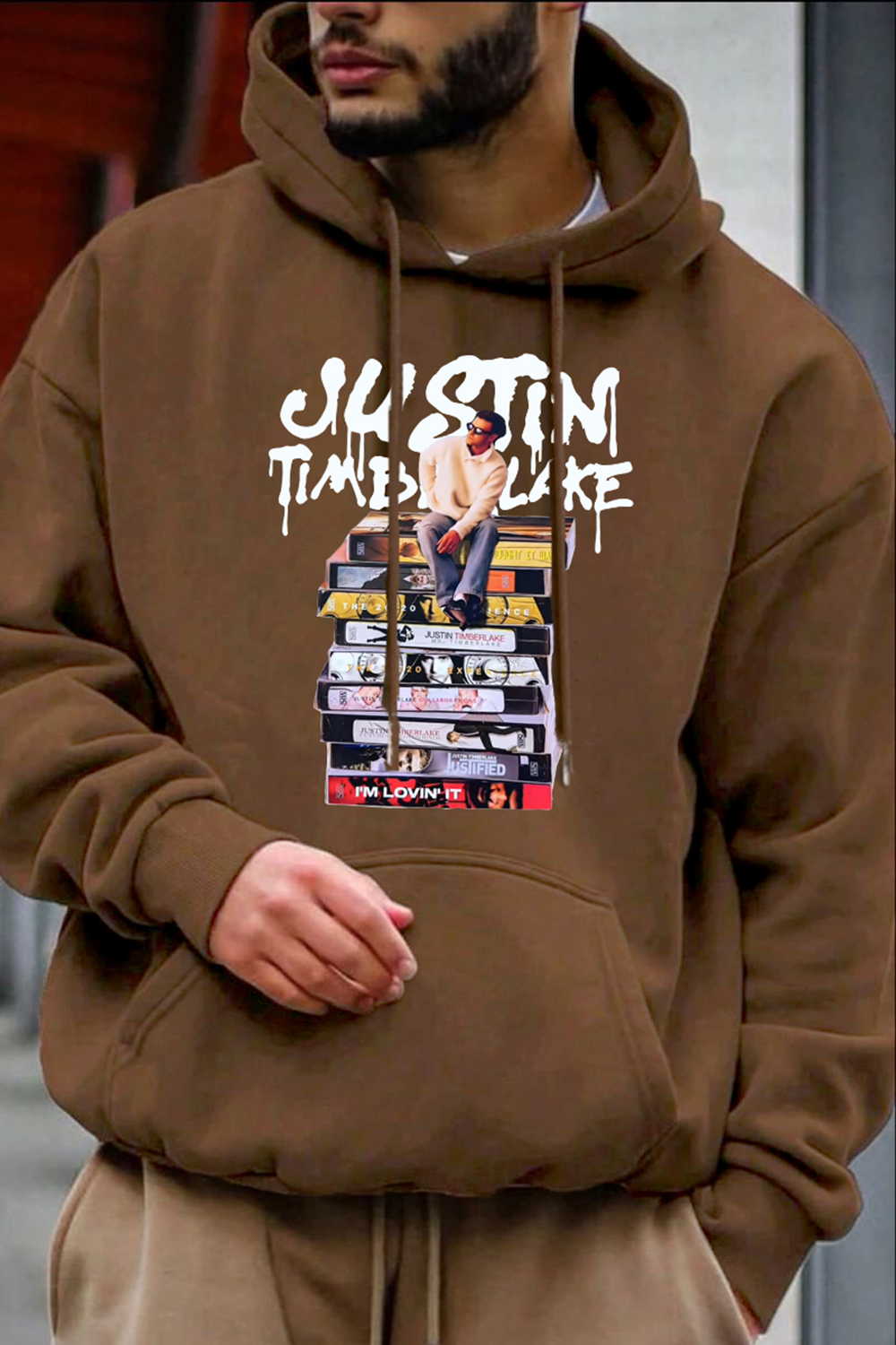 Justin Timberlake Concert Album Hoodie For Men