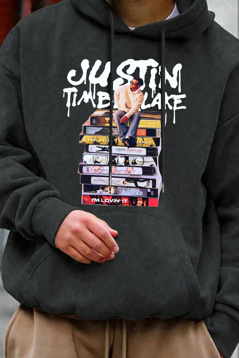 Justin Timberlake Concert Album Hoodie For Men