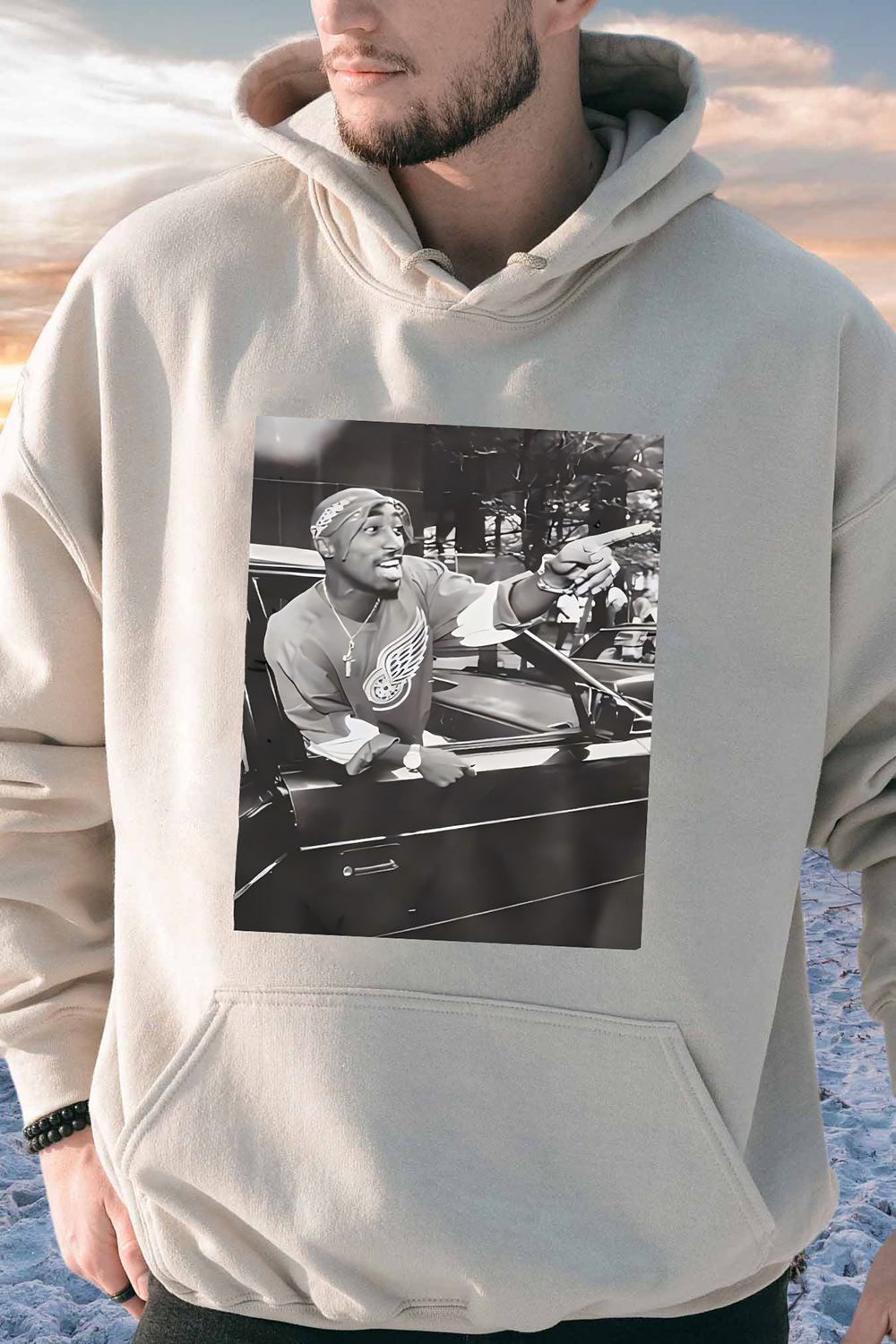 Tupac Shakur Graphic Tee For Men