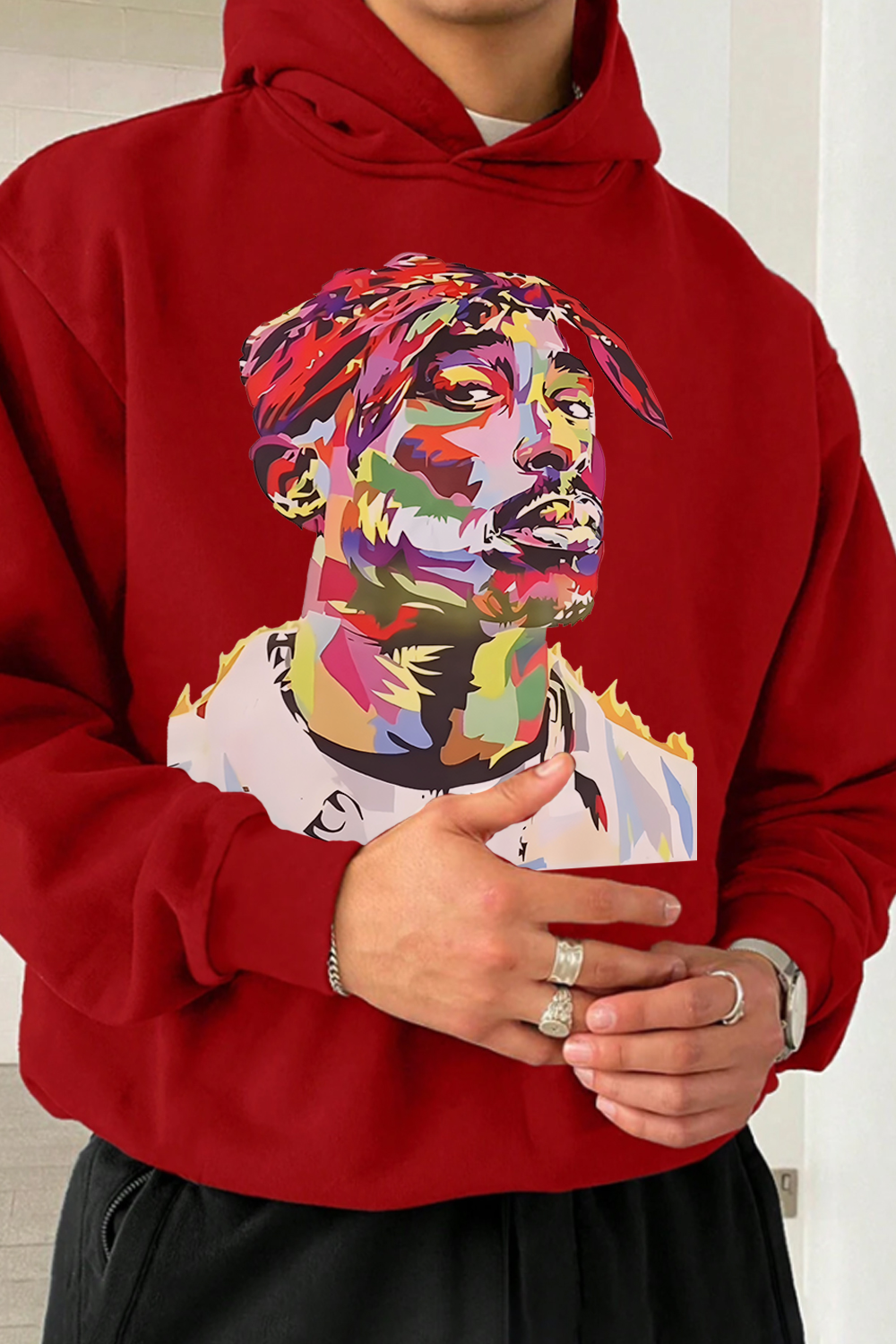 Forever the G.O.A.T 2pac hoodie For Men