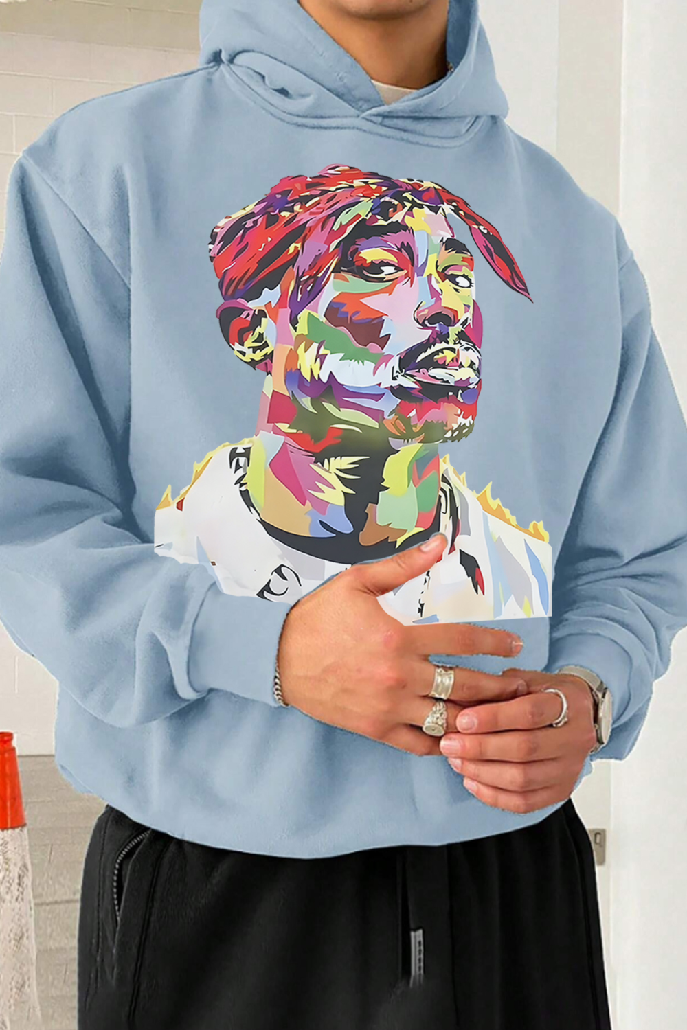 Forever the G.O.A.T 2pac hoodie For Men