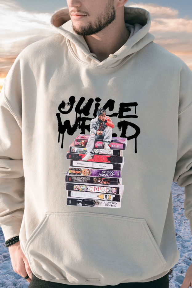 Juicewrld long sleeve men's hoodie
