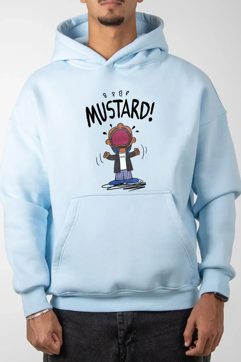 GNX  reversible print men's hoodie