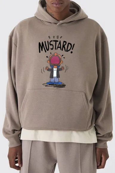 GNX  reversible print men's hoodie