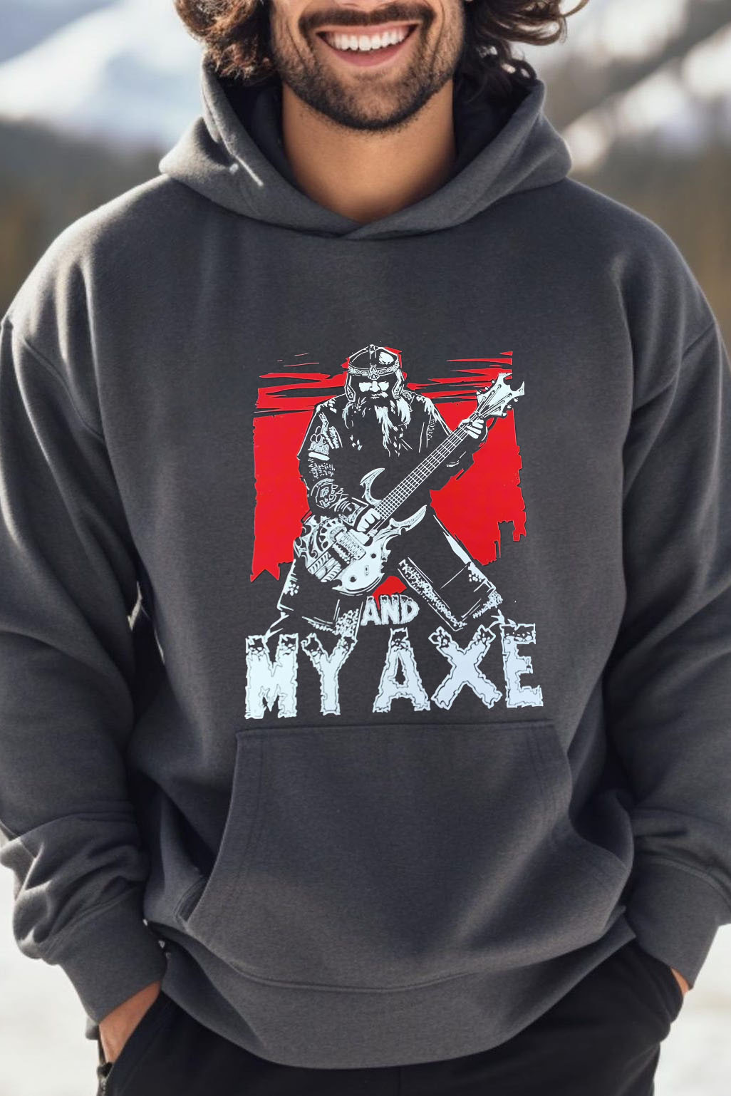 Gimli And My Axe Lord Of The Rings Vintage MEN T-Shirt