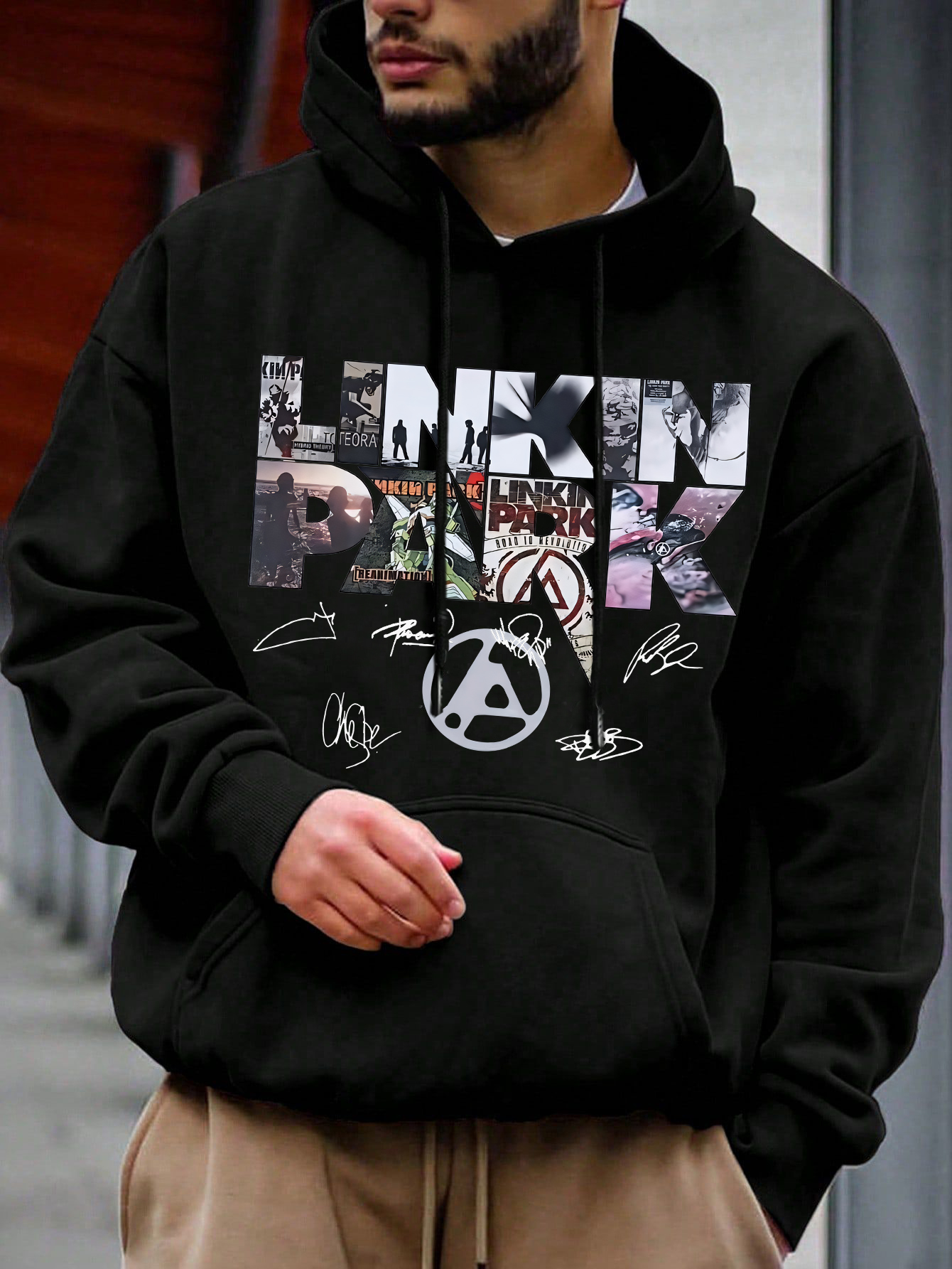 linkin Album hoodie For Men