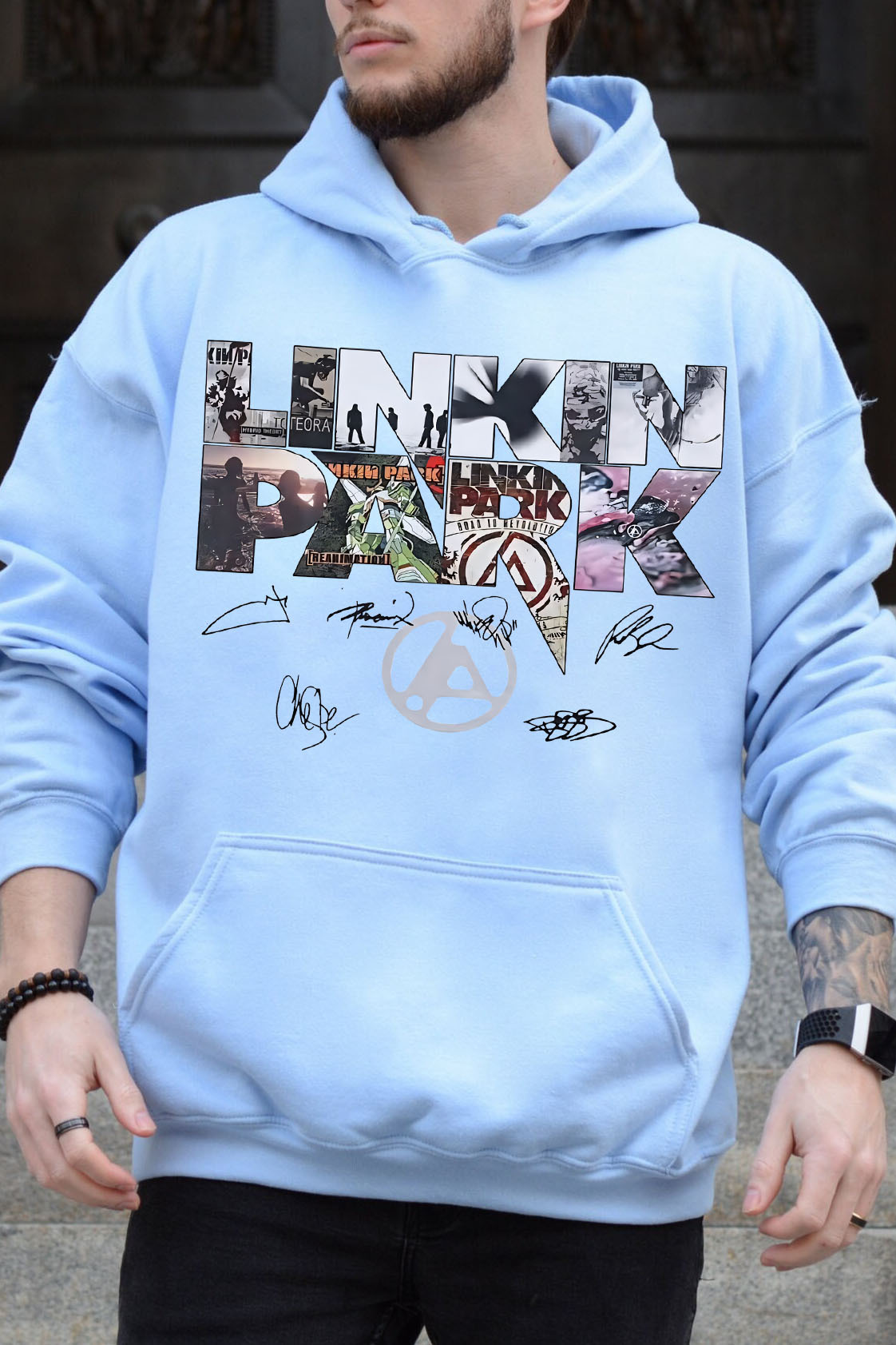 linkin Album hoodie For Men