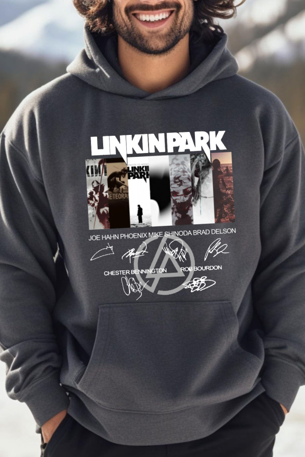 LP Logo Signatures Hoodie-MEN