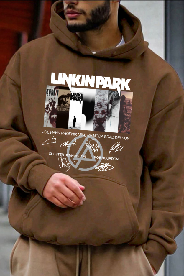 LP Logo Signatures Hoodie-MEN