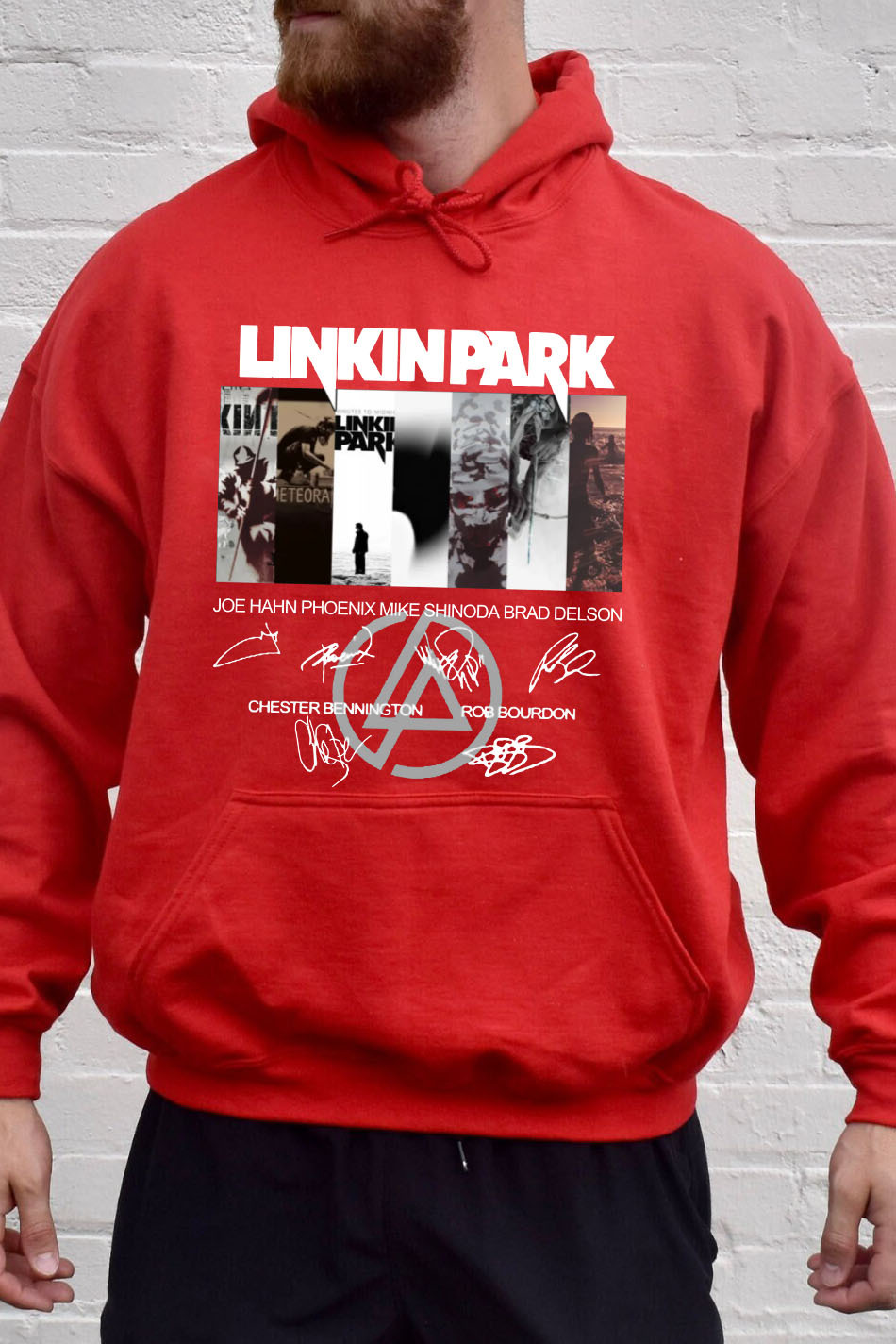LP Logo Signatures Hoodie-MEN