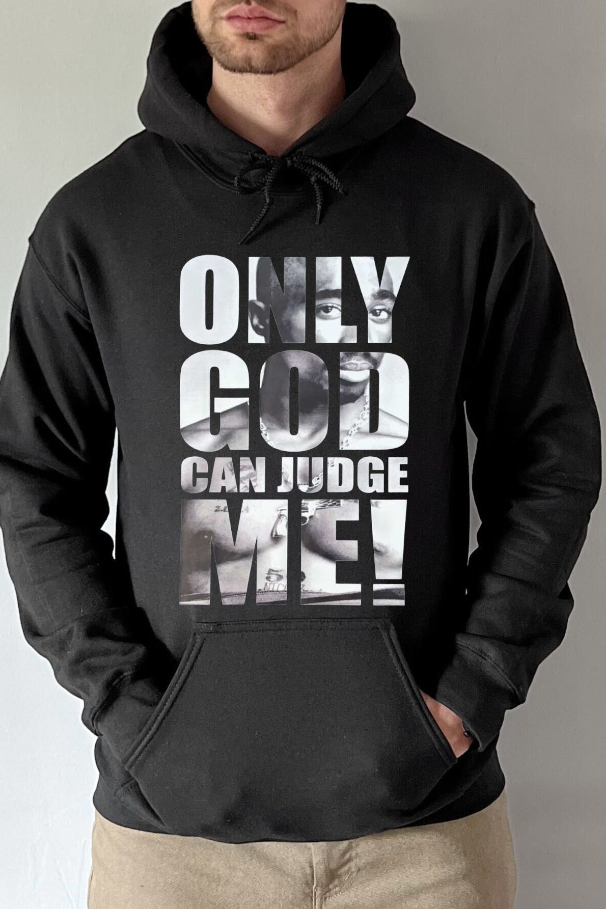 Only God Can Judge Me 2 PAC king Hoodie