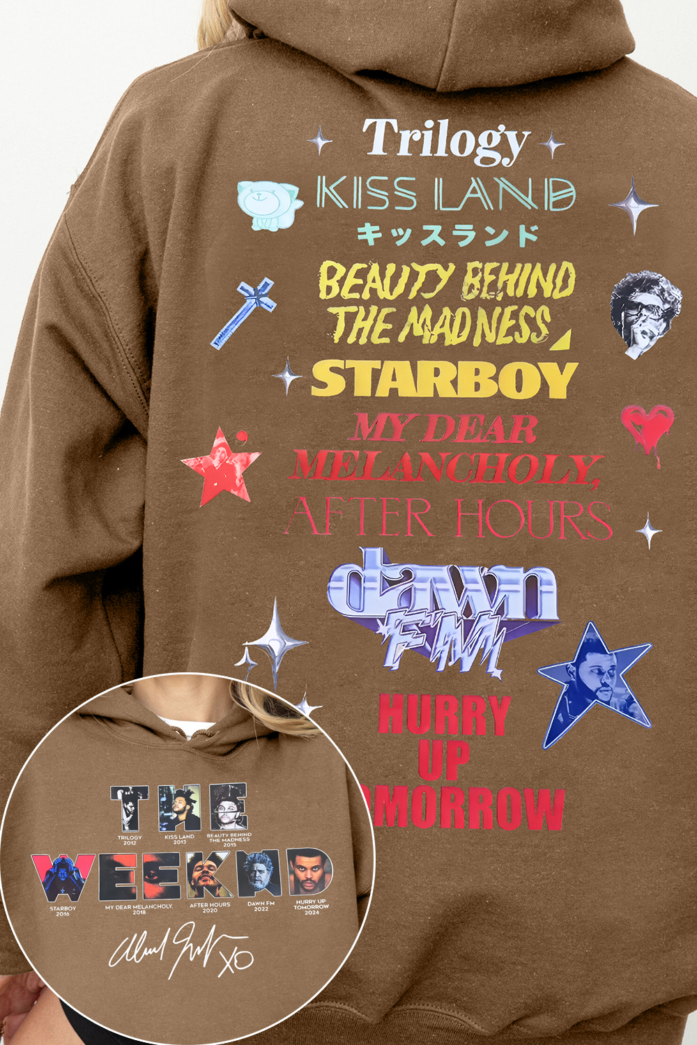 The Weeknd Album Hurry Up Tomorrow Tee For Men