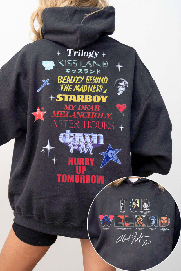 The Weeknd Album Hurry Up Tomorrow Tee For Men