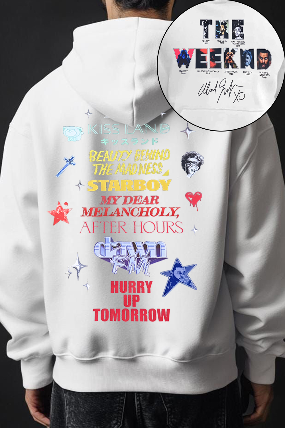 The Weeknd Album Hurry Up Tomorrow Hoodie For Men