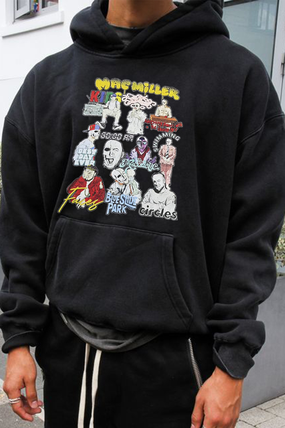 macmiller album print hoodie