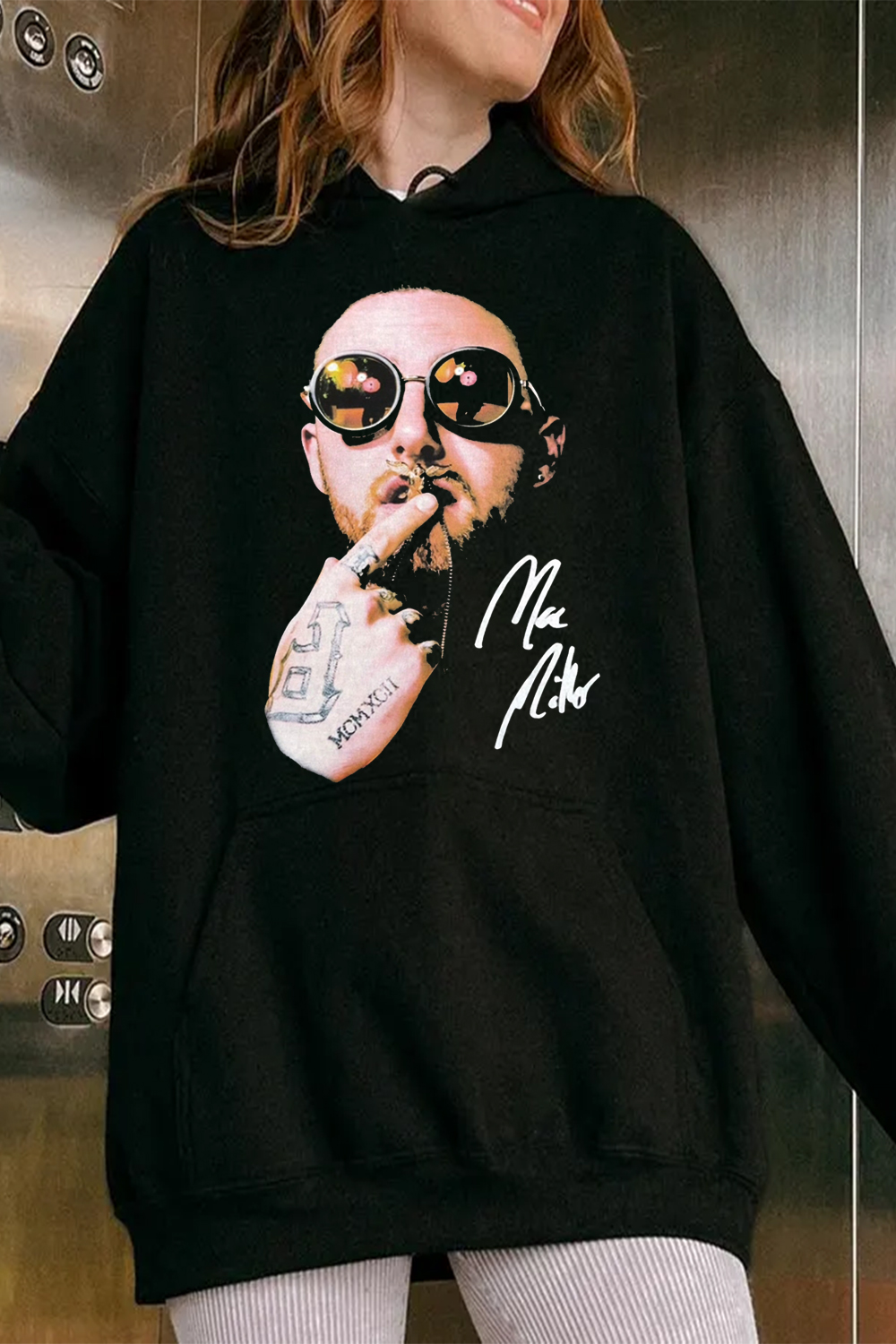 macmiller personalized hooded sweatshirt