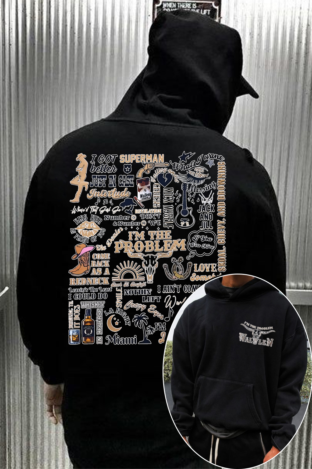 Morgan Ablum hoodie For men