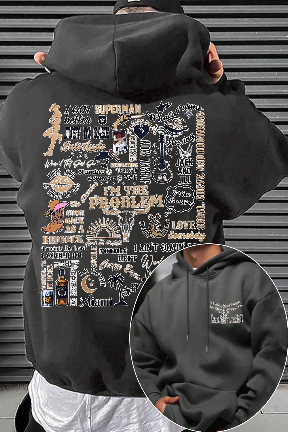 Morgan Ablum hoodie For men