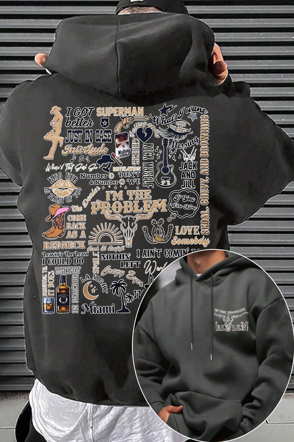 Morgan Ablum hoodie For men