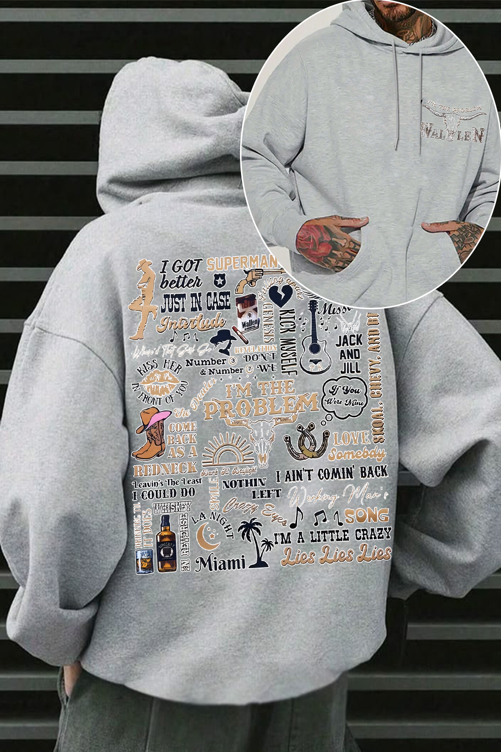 Morgan Ablum hoodie For men