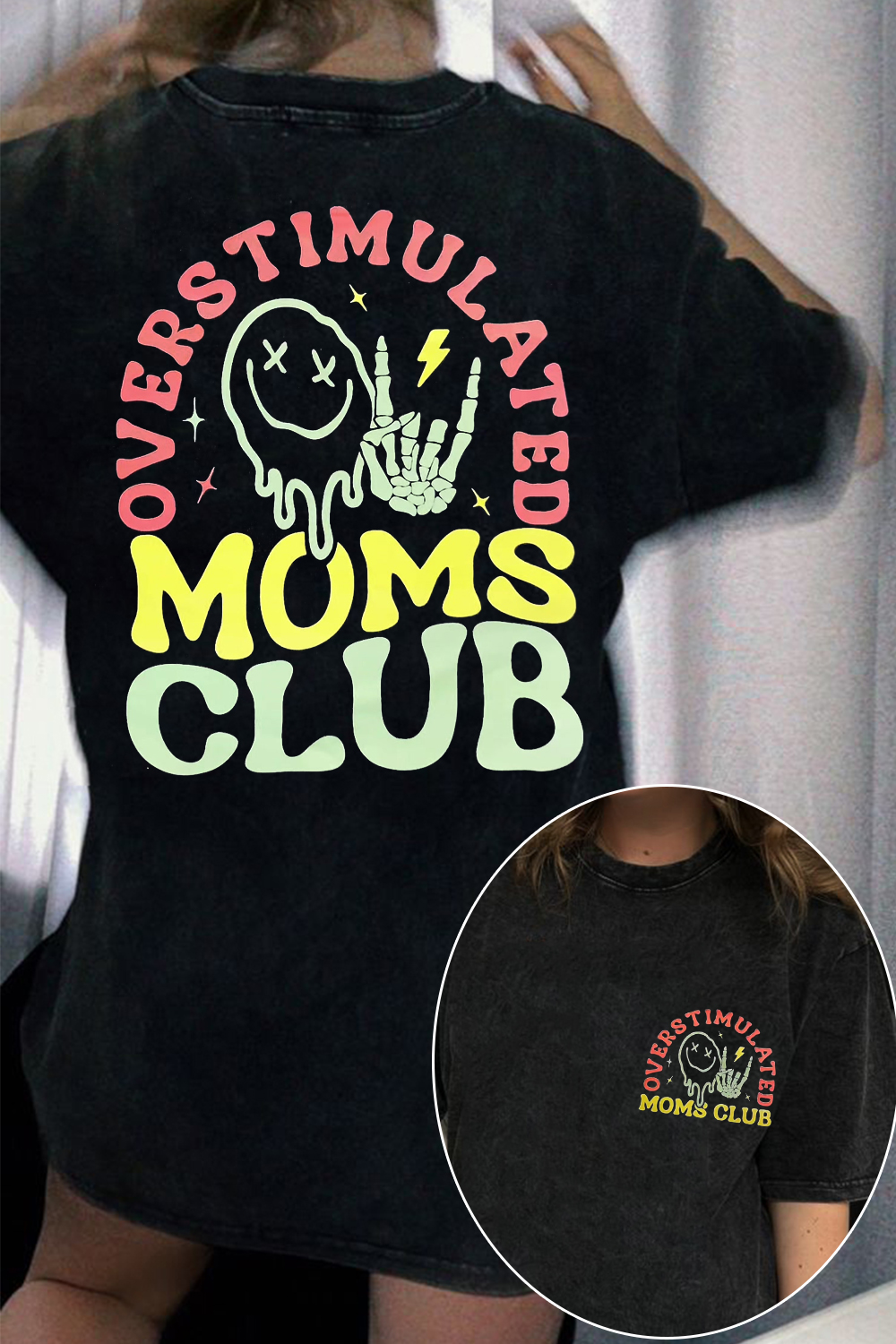 We like overstimulated moms T-shirt