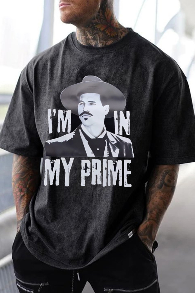 valkilmer washed cotton printed t-shirt