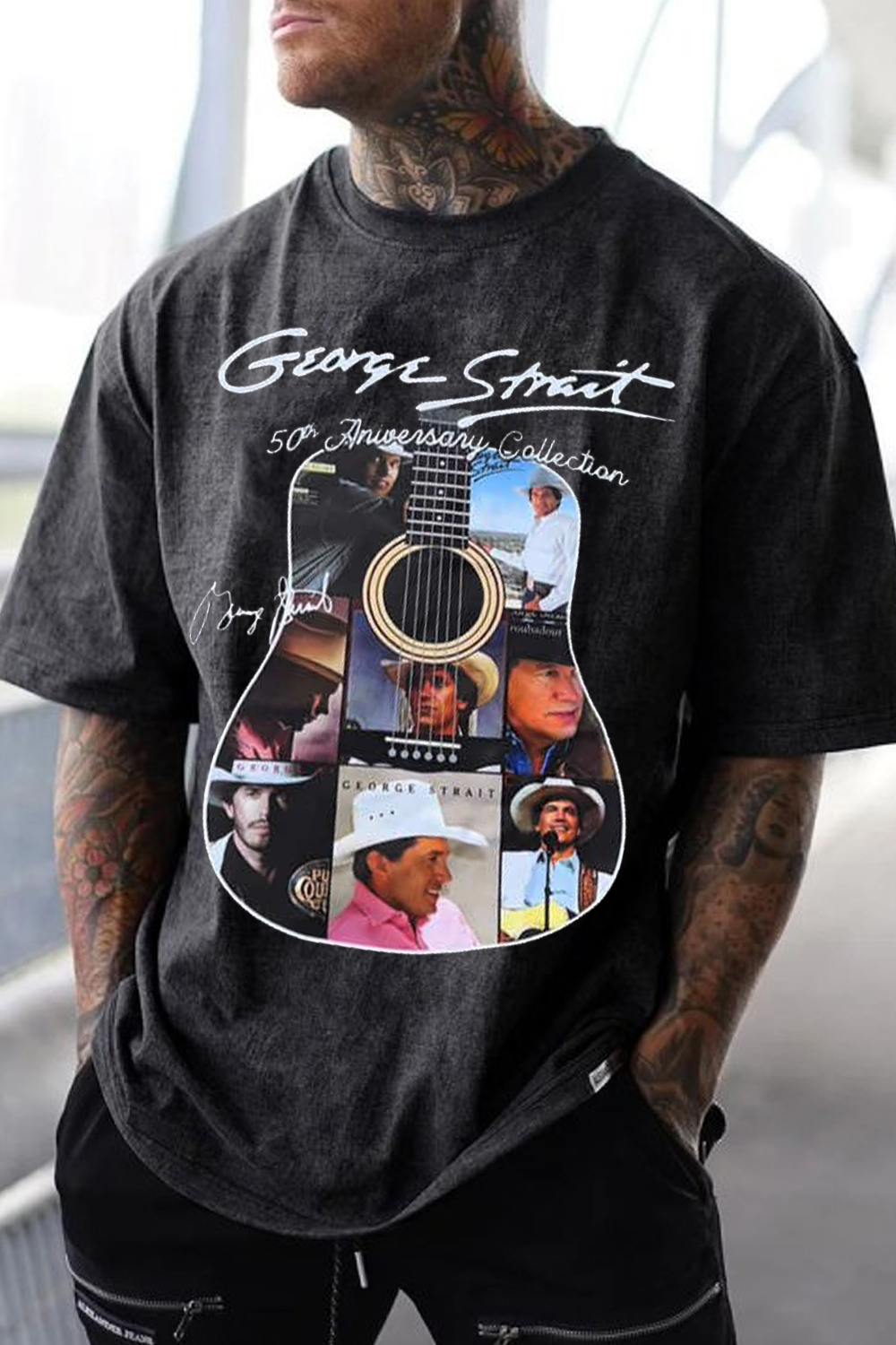 George Strait’S 50th Washed Shirt