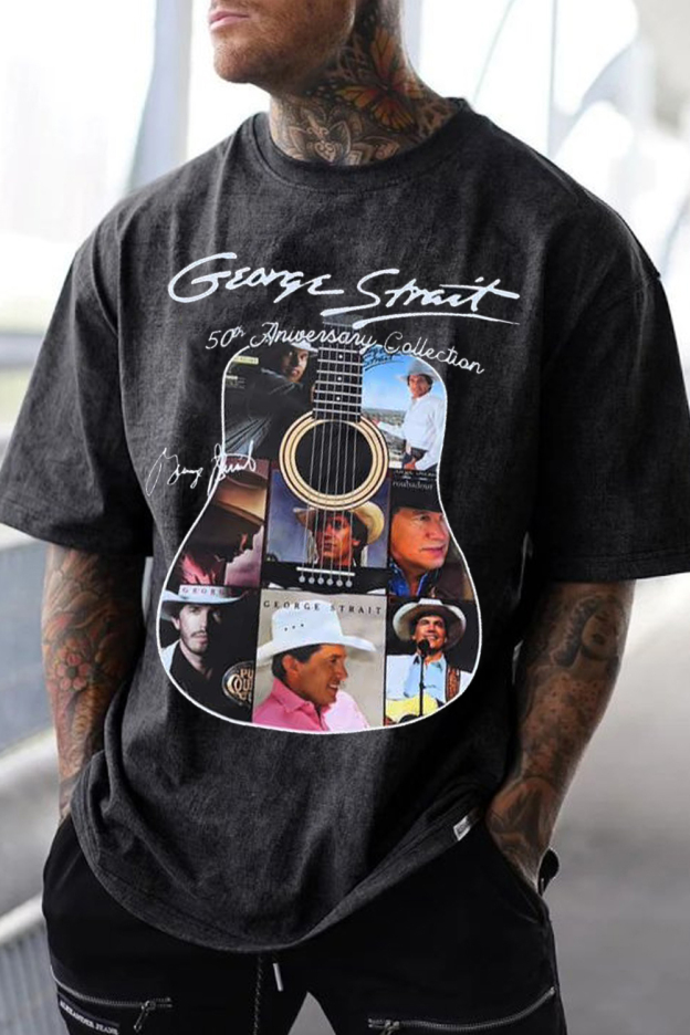 George Strait’S 50th Washed Shirt