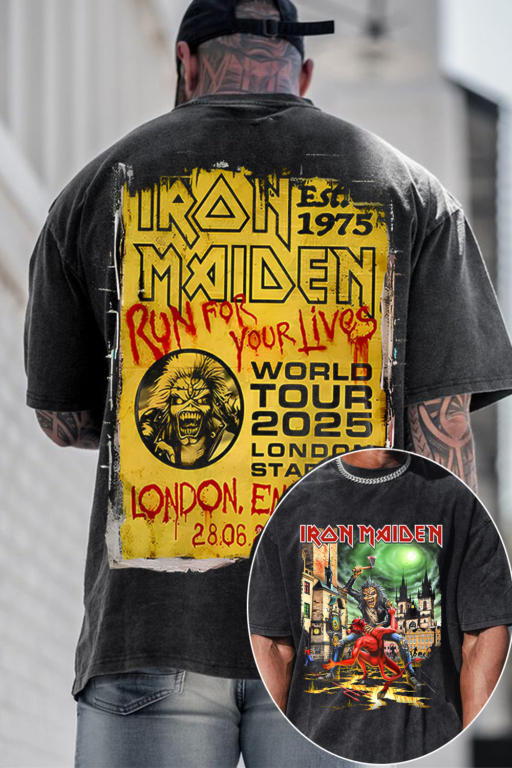 Ironmaiden Washed Cotton Shirt